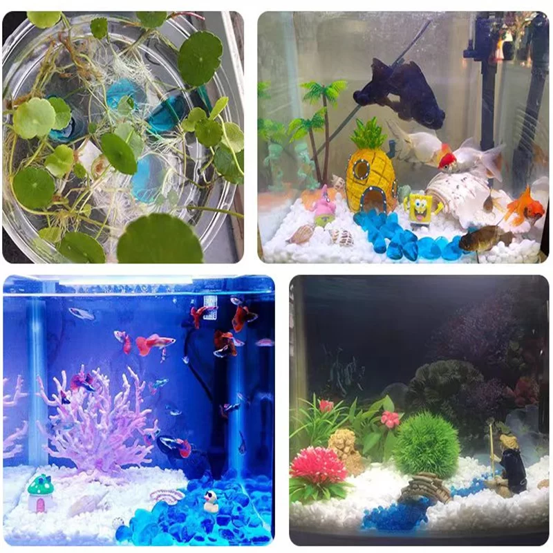 ลูกปัดแก้วสีใช้สำหรับหินกาวและของตกแต่ง